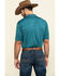 Image #2 - Cody James Core Men's Blue Tonal Short Sleeve Polo Shirt , , hi-res