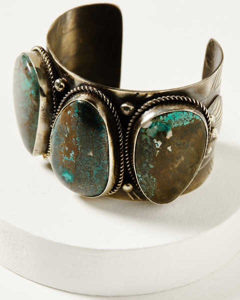 Paige Wallace Women's Stone Cuff, Turquoise, hi-res
