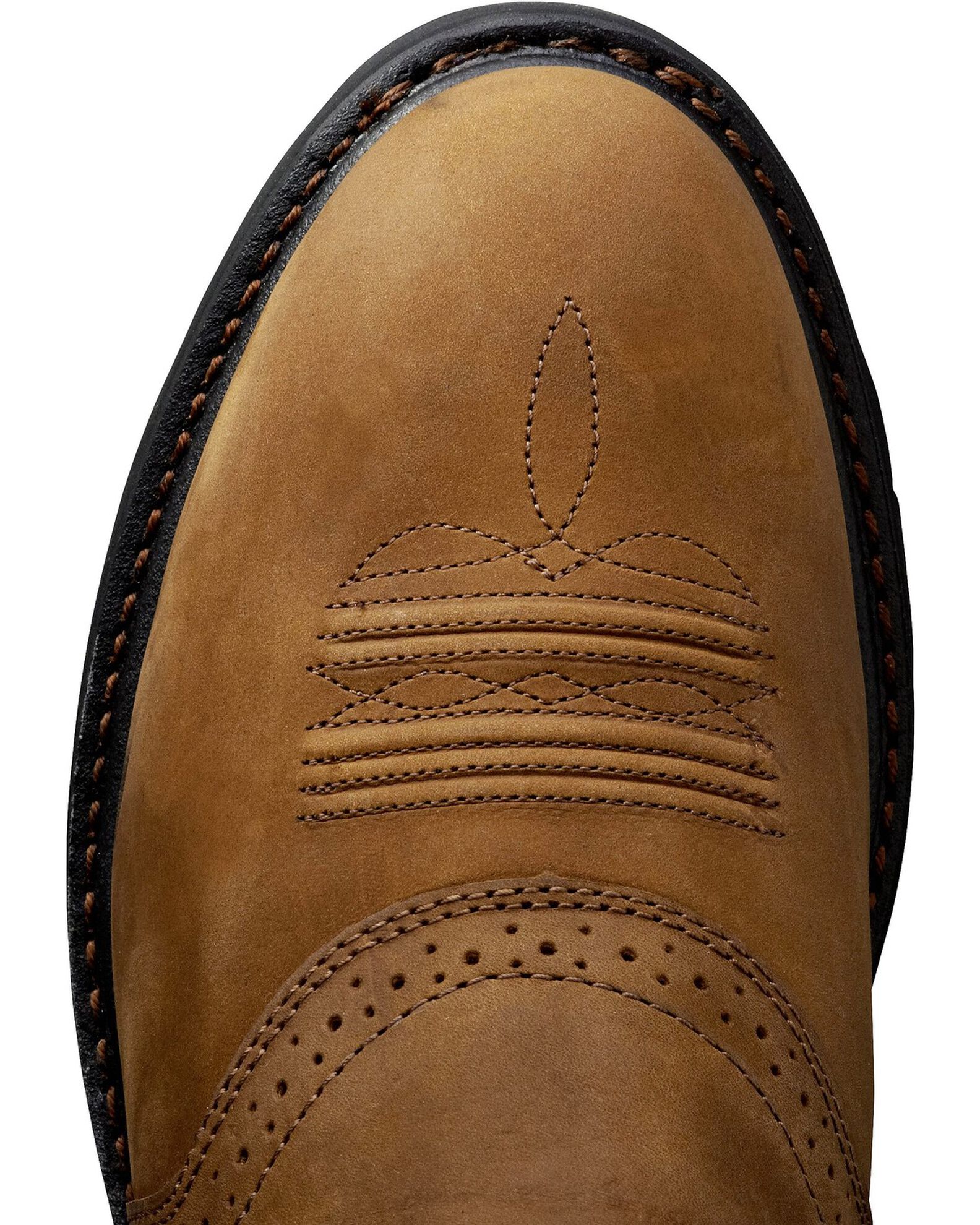 Ariat Men s Sierra Saddle Work Boots Aged Bark