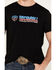 Image #3 - Rock & Roll Denim Men's Americana Logo Short Sleeve Graphic T-Shirt, Black, hi-res