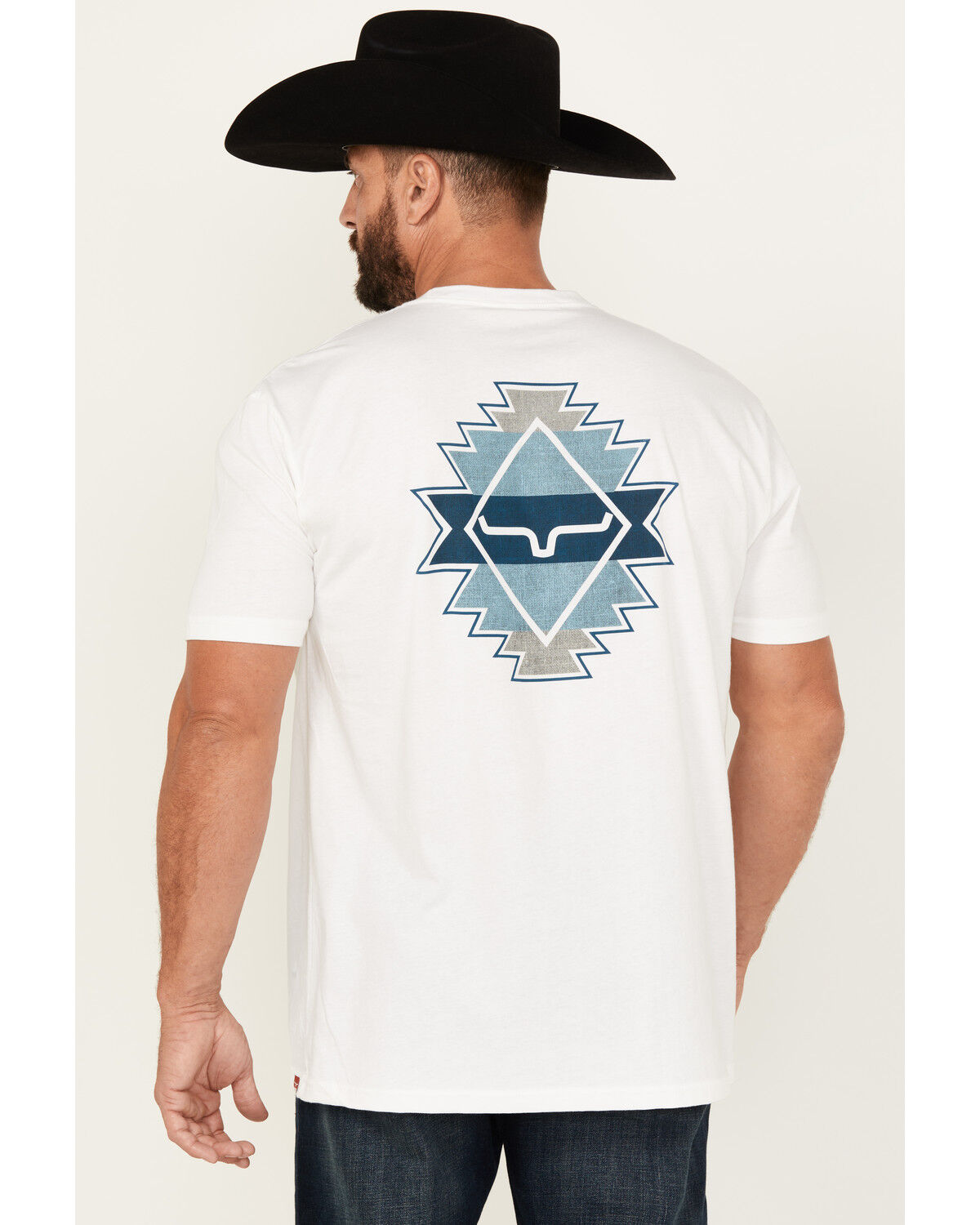 Product Name:  Kimes Ranch Men's Boot Barn Exclusive Layered Diamond Southwestern Logo Short Sleeve Graphic T-Shirt