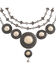 Image #2 - Shyanne Women's Concho Layered Tassel Necklace, Silver, hi-res