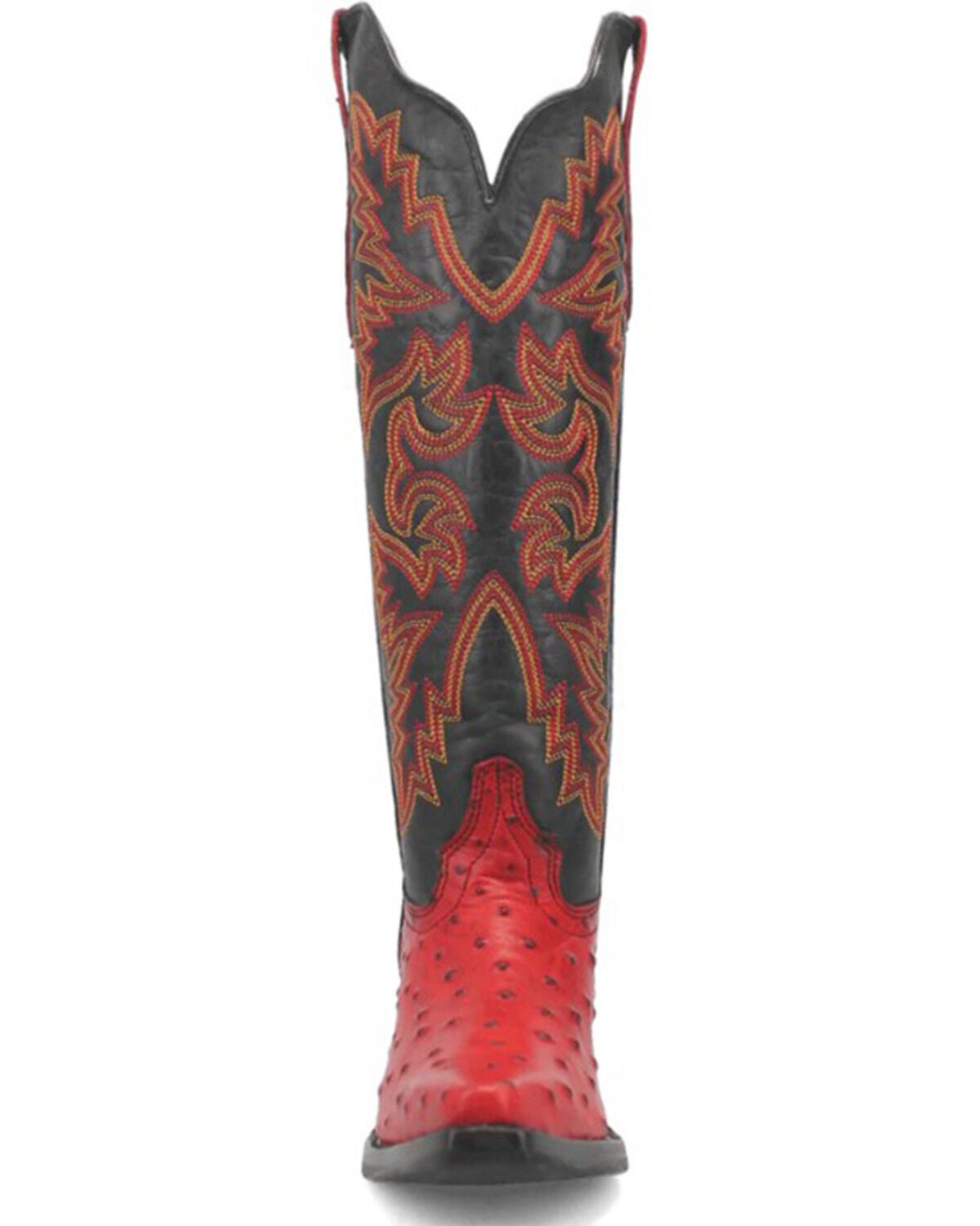 Image #4 - Dingo Women's Selene Tall Western Boots - Snip Toe, Red, hi-res