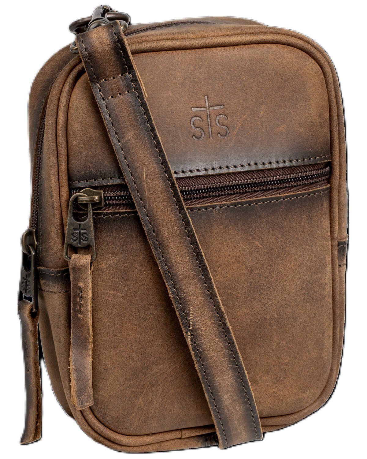 STS Ranchwear by Carroll Women's Baroness Auzlyn Crossbody Bag, Brown, hi-res