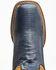 Dan Post Men's Exotic Water Snake Western Boots - Broad Square Toe, Blue, hi-res