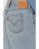 Image #4 - Levi's Premium Women's Ankle Column Denim Skirt, Light Wash, hi-res