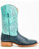 Image #2 - Corral Men's Exotic Python Western Boots - Broad Square Toe, Navy, hi-res