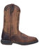 Image #2 - Laredo Men's Bennett Broad Square Toe Western Boots, Tan, hi-res