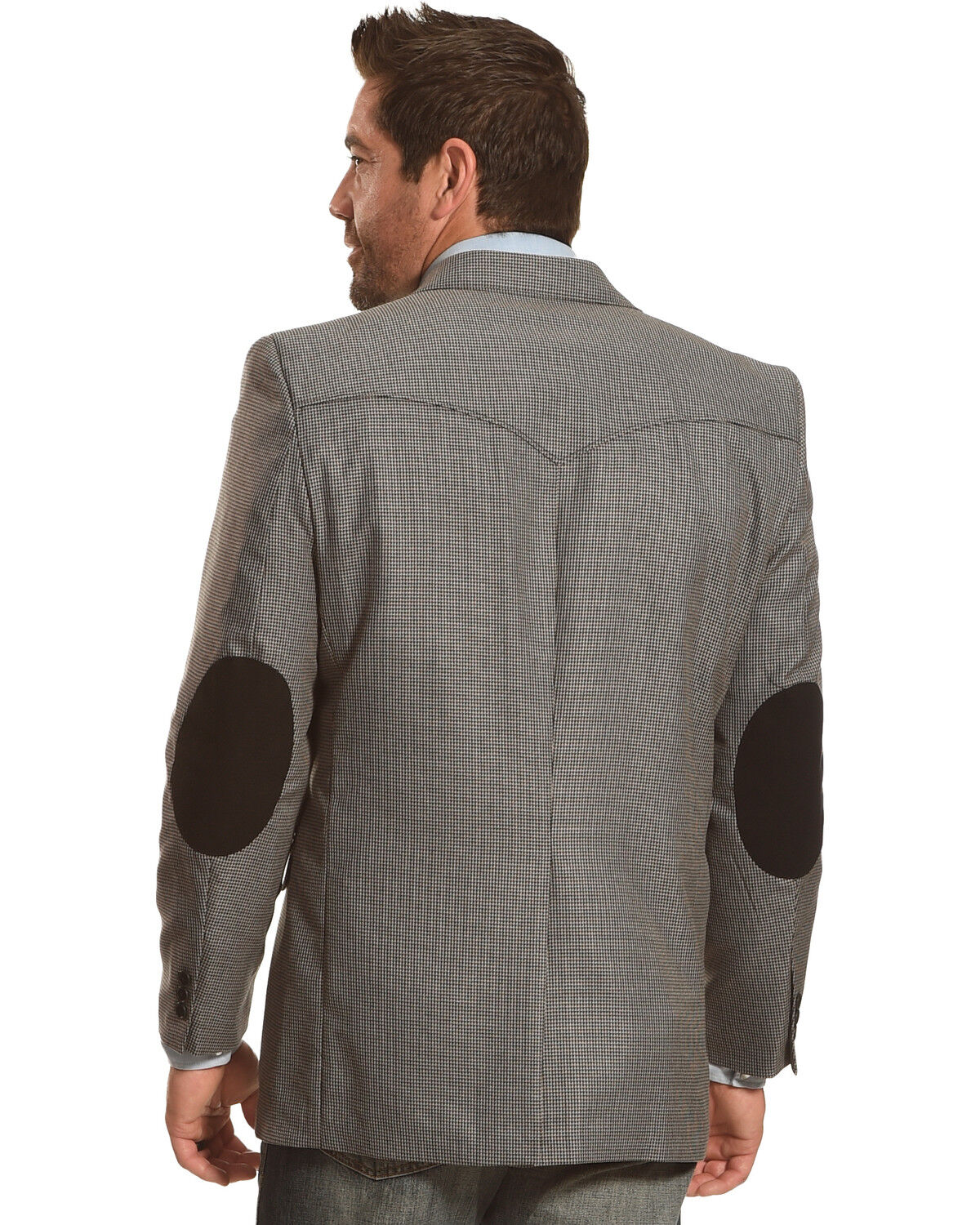 big and tall blazer with elbow patches