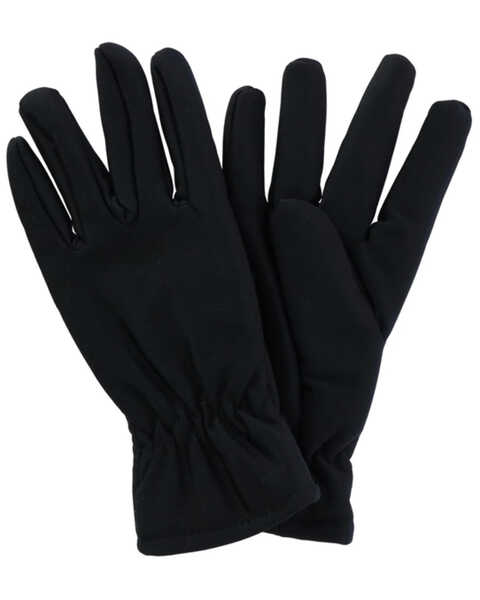 Gold Medal Women's Black Woven Fabric Insulated Gloves, Black, hi-res