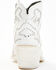 Liberty Black Women's Mae Studded Fashion Western Booties - Snip Toe , White, hi-res