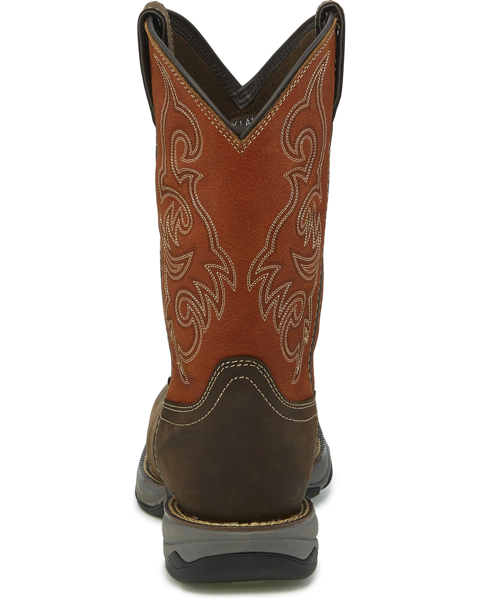 Tony Lama Men's Junction Waterproof Work Boots - Steel Toe, Brown