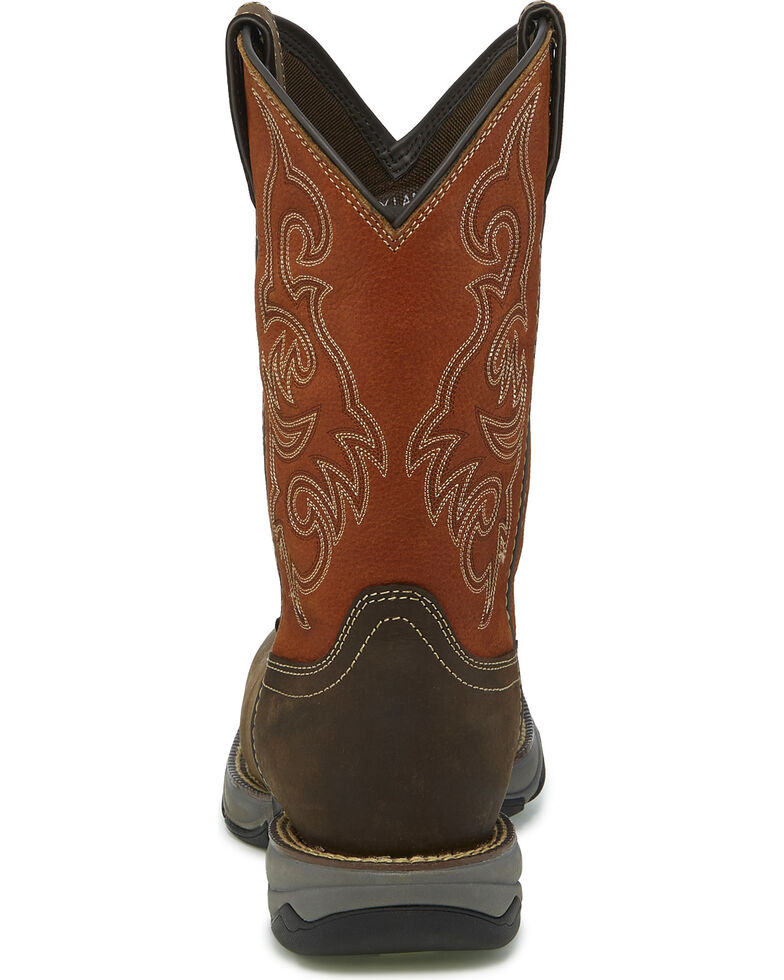 Tony Lama Men's Brown Junction Waterproof Work Boots - Steel Toe | Boot