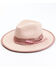 Image #1 - Shyanne Women's Rancher Tonal Fedora, Pink, hi-res