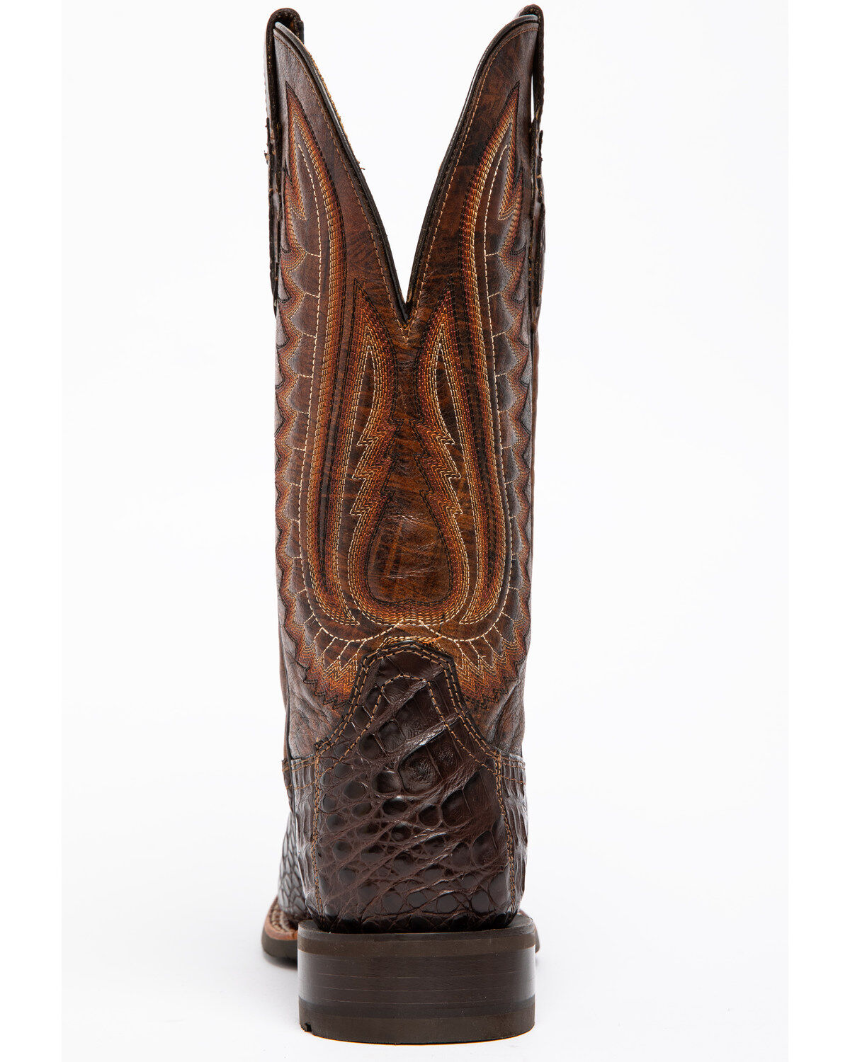 ariat gold buckle caiman