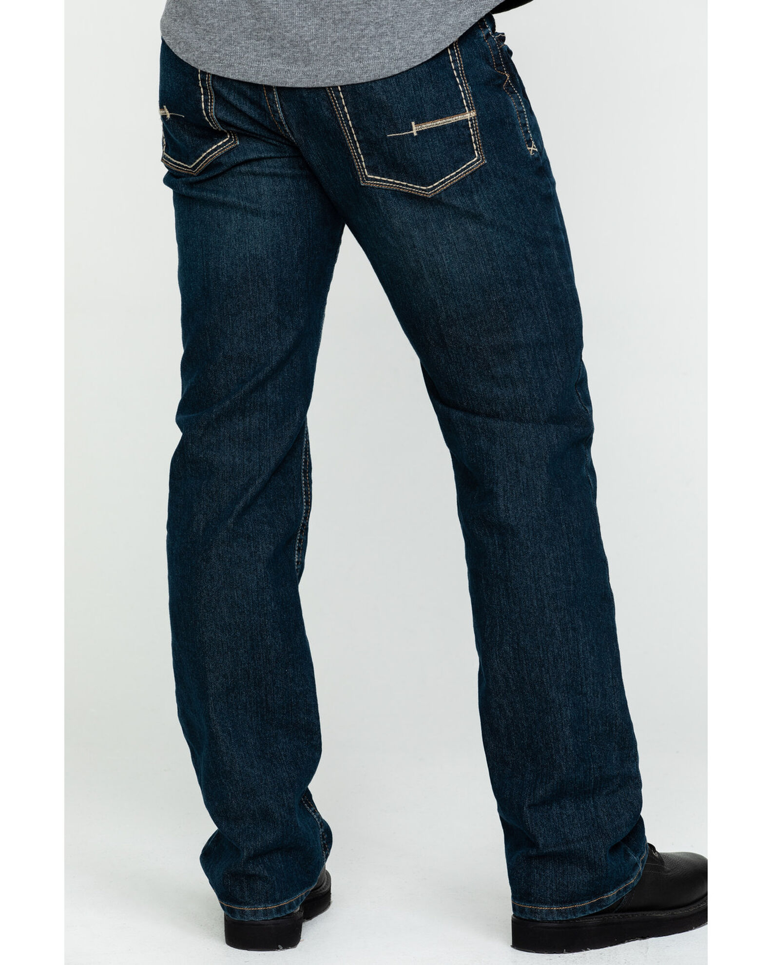 Product Name: Ariat Men's Rebar M4 Low Rise Boot Cut Jeans