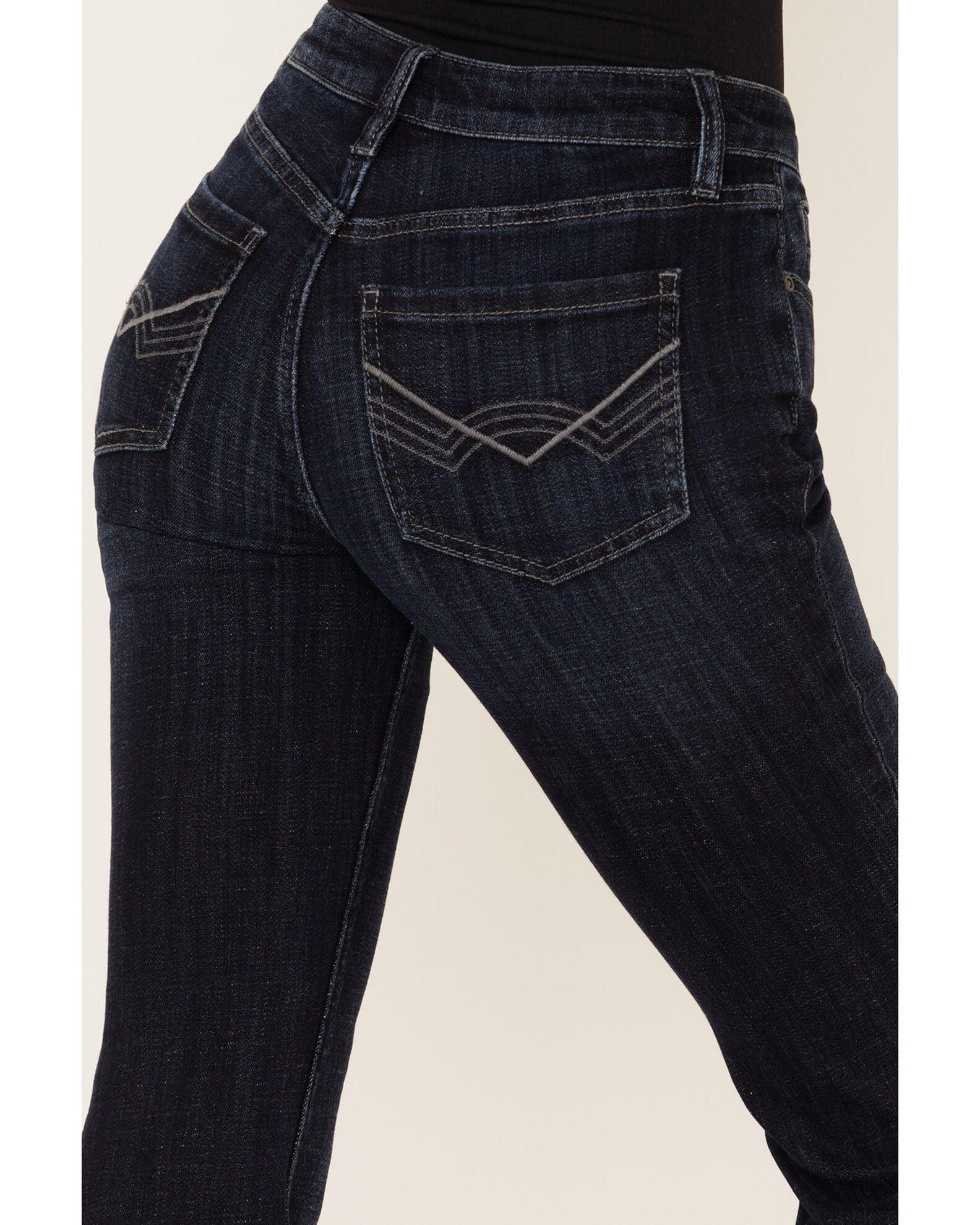 Kancan Full Size Mid Rise Y2K Slit Bootcut Jeans main image 1