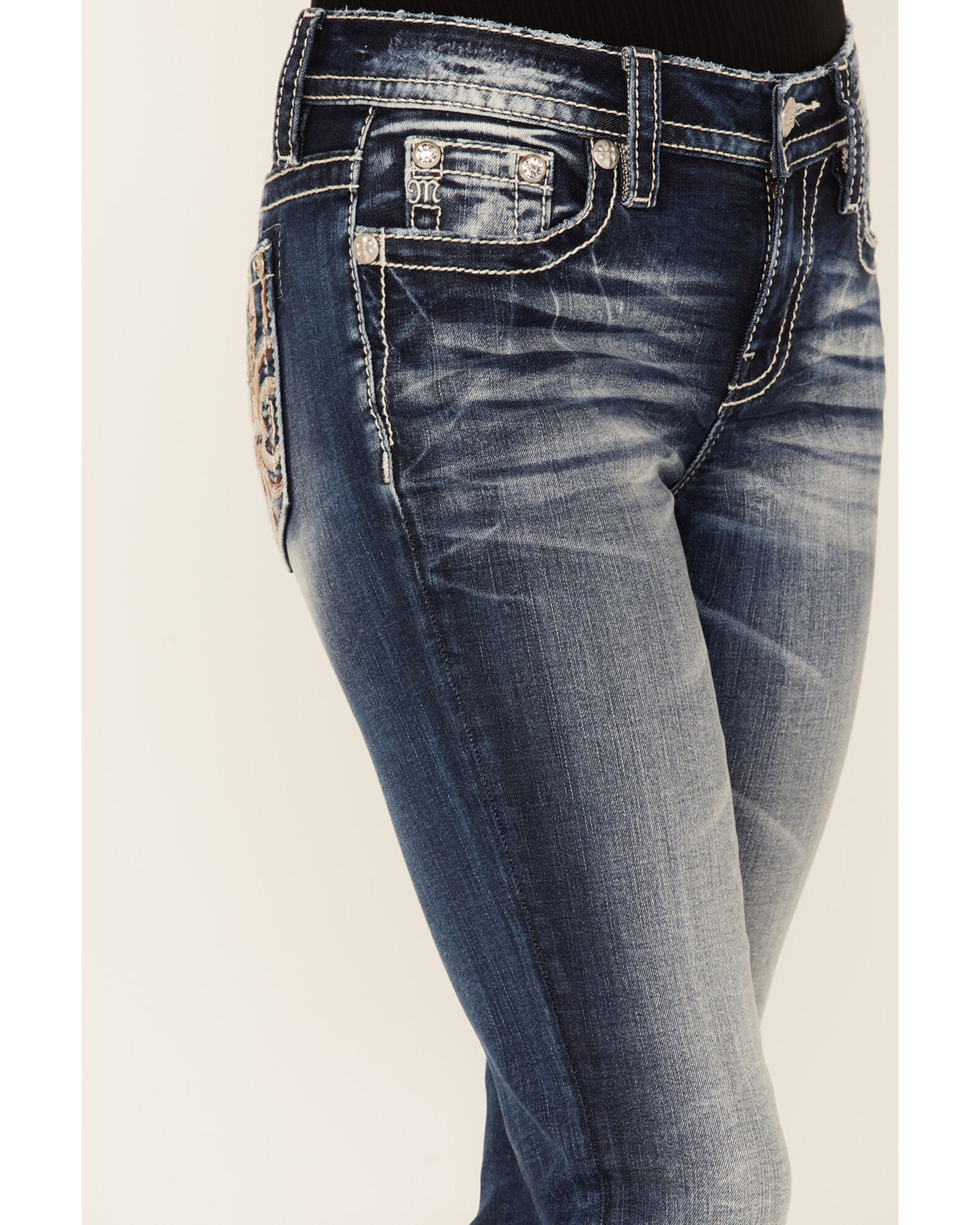 Sparkly sales bootcut jeans