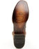 Image #7 - Corral Men's Embroidered Western Boots - Square Toe, Chocolate, hi-res