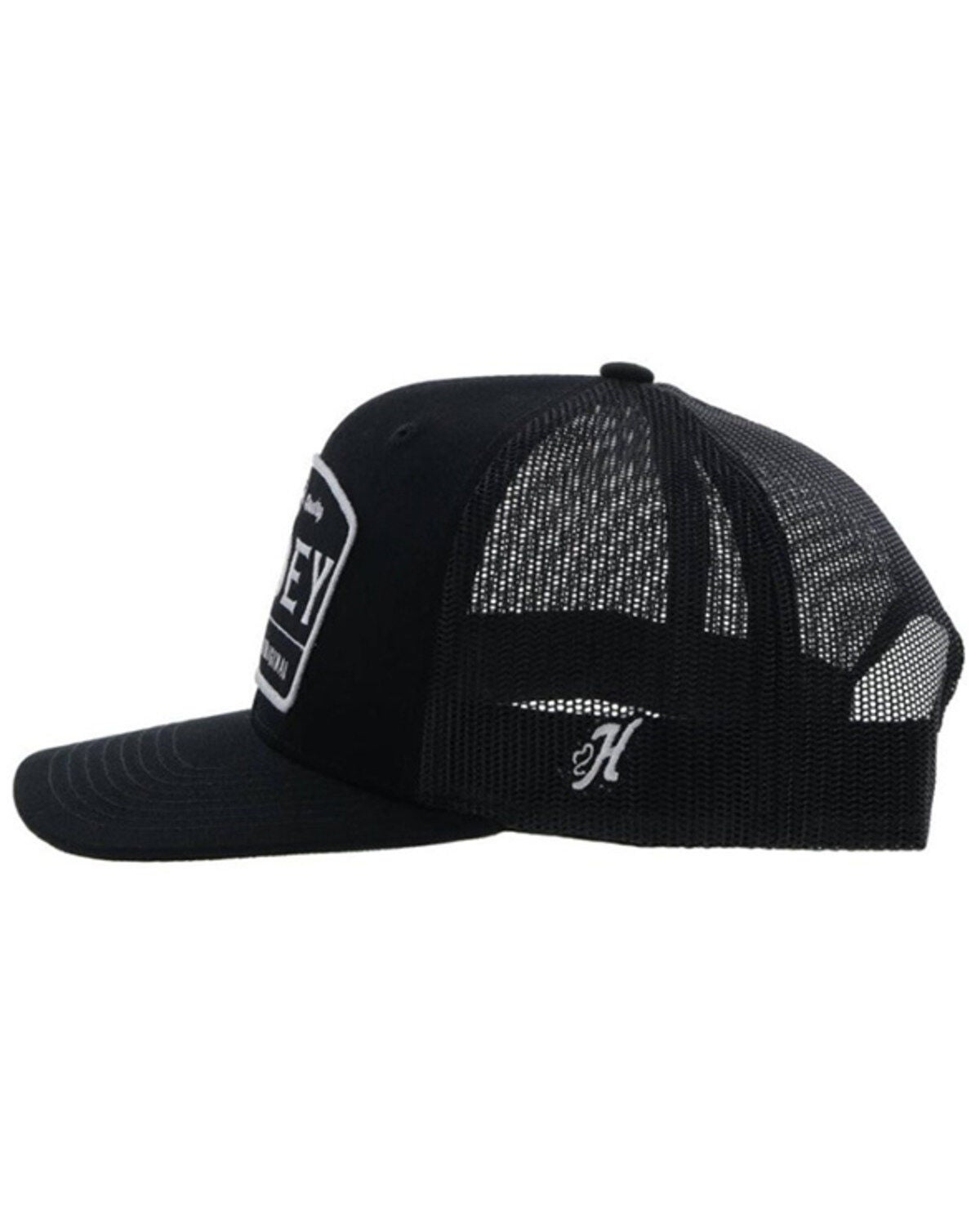 Image #4 - Hooey Men's Trip Trucker Cap, Black, hi-res