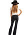 Rock & Roll Denim Girls' Basic Trouser Jeans, Blue, hi-res