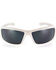 Edge Eyewear Men's Brazeau Safety Sunglasses, White, hi-res