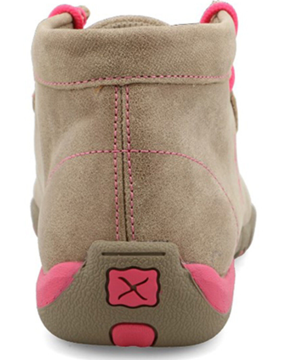 Image #5 - Twisted X Women's Lace-Up Moc Toe Driving Shoes, Distressed, hi-res