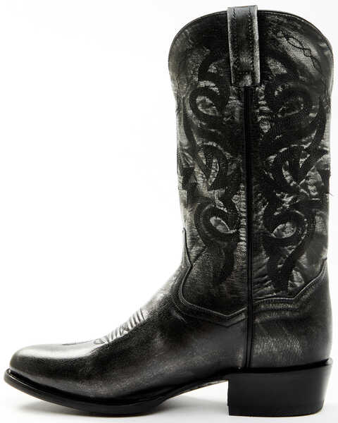 Image #3 - Dan Post Men's Mignon Western Boots - Medium Toe, Grey, hi-res