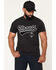 Image #1 - Strauss Men's Logo Short Sleeve Graphic T-Shirt, Black, hi-res