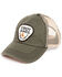 Image #1 - Cody James Men's Olive Pick Patch Mesh Ball Cap , Olive, hi-res