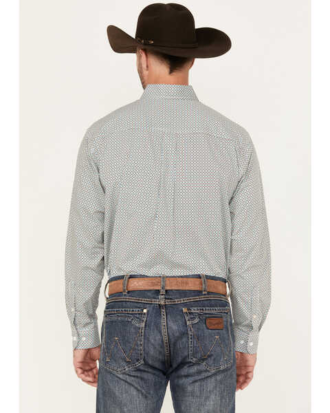 Cinch Men's Stretch Long Sleeve Button Down Western Shirt, Multi, hi-res