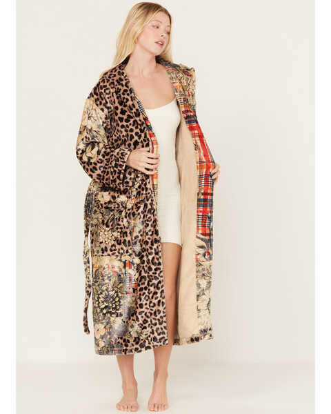 Johnny Was Women's Milly Cozy Robe, Multi, hi-res
