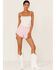 Free People Women's Loving Good Vibrations Shorts, Pink, hi-res