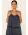 Free People Women's Midnight Dance Print Sleeveless Maxi Dress , Navy, hi-res