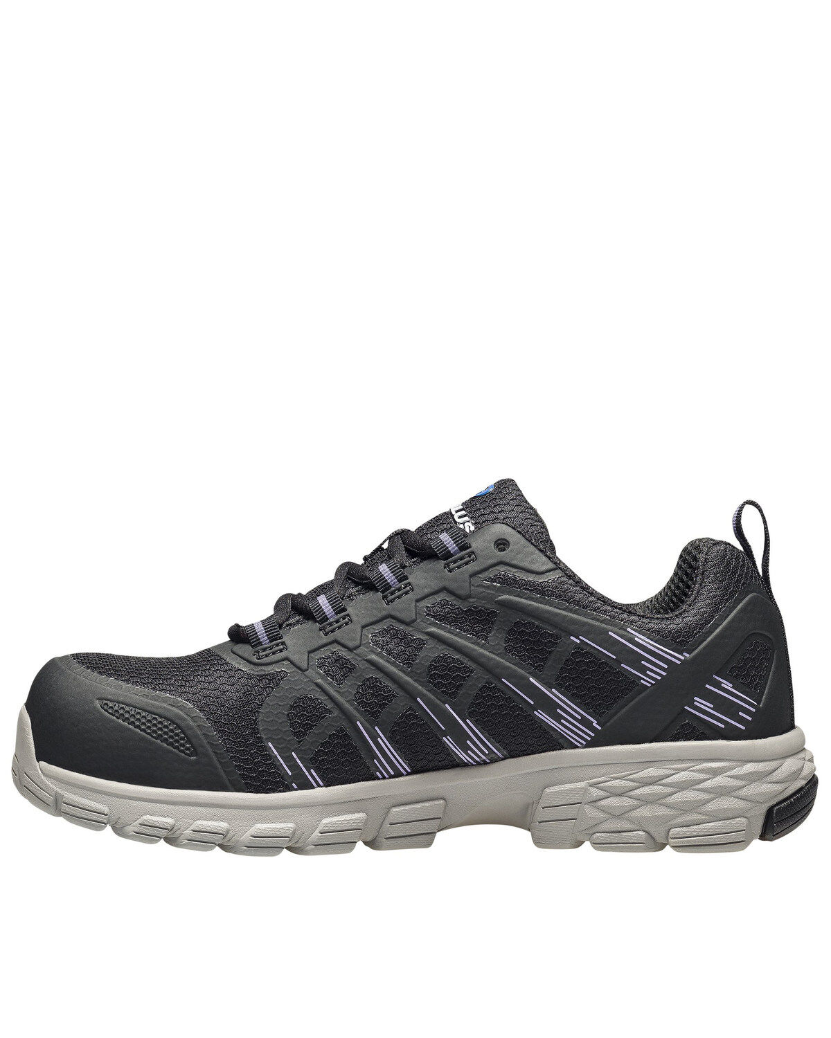 Image #3 - Nautilus Women's Stratus Slip Resisting Work Shoes - Composite Toe, Black, hi-res