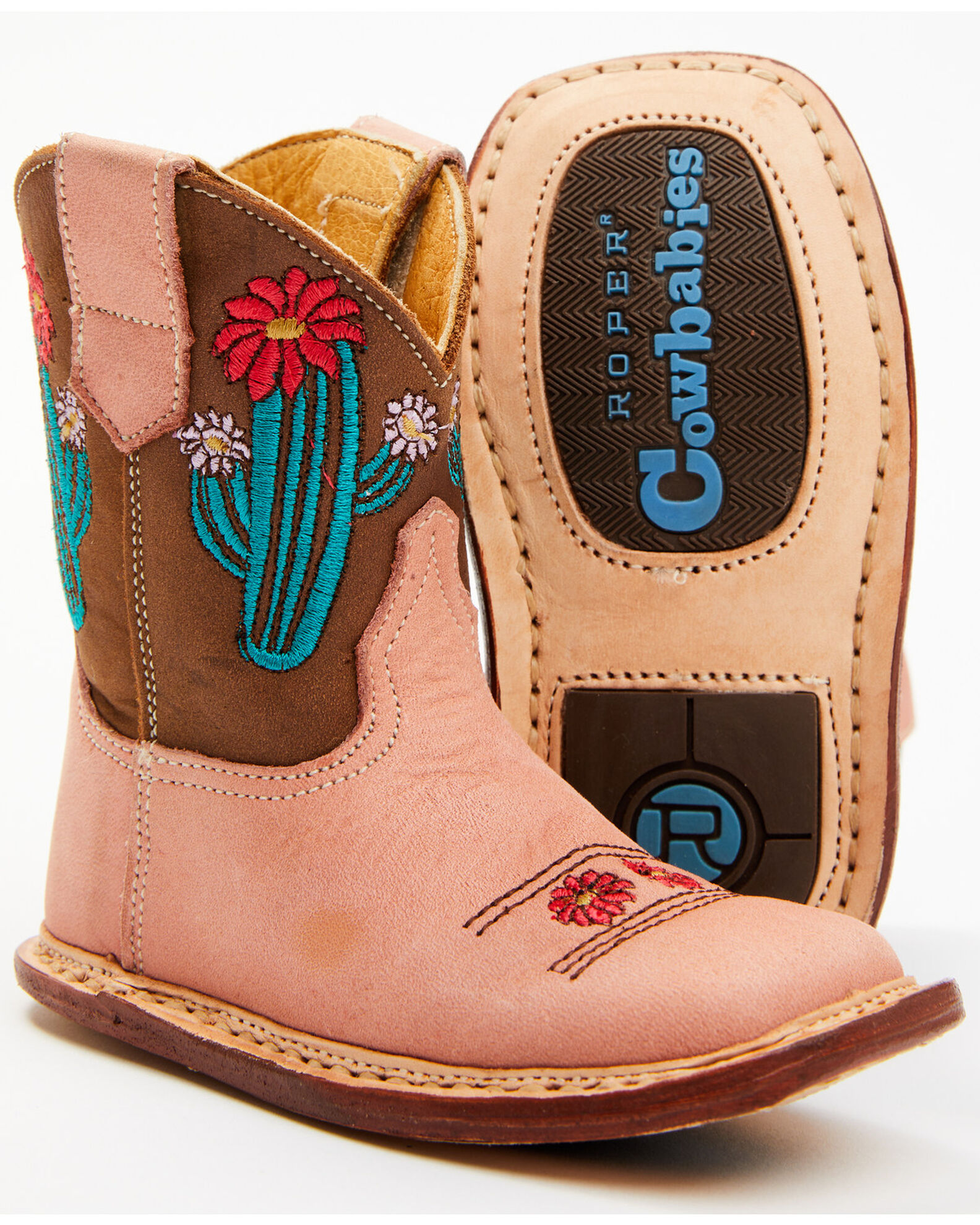 Roper Cowbabies Cactus Boots