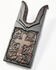 Image #2 - Boot Barn Tooled Cross Boot Jack, Dark Brown, hi-res