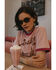 Image #2 - Idyllwind Women's Armadillo Short Sleeve Graphic Ringer Tee, Dark Pink, hi-res