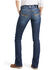Image #4 - Ariat Women's R.E.A.L. Perfect Rise Analise Stackable Straight Leg Jeans, Blue, hi-res