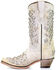 Image #3 - Corral Girls' Glitter Inlay Boots - Snip Toe, , hi-res