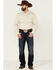 Blue Ranchwear Men's Heavy Twill Long Sleeve Snap Western Shirt , Tan, hi-res