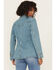 Image #4 - Wrangler Retro Women's Light Wash Button-Down Denim Blazer, Light Wash, hi-res