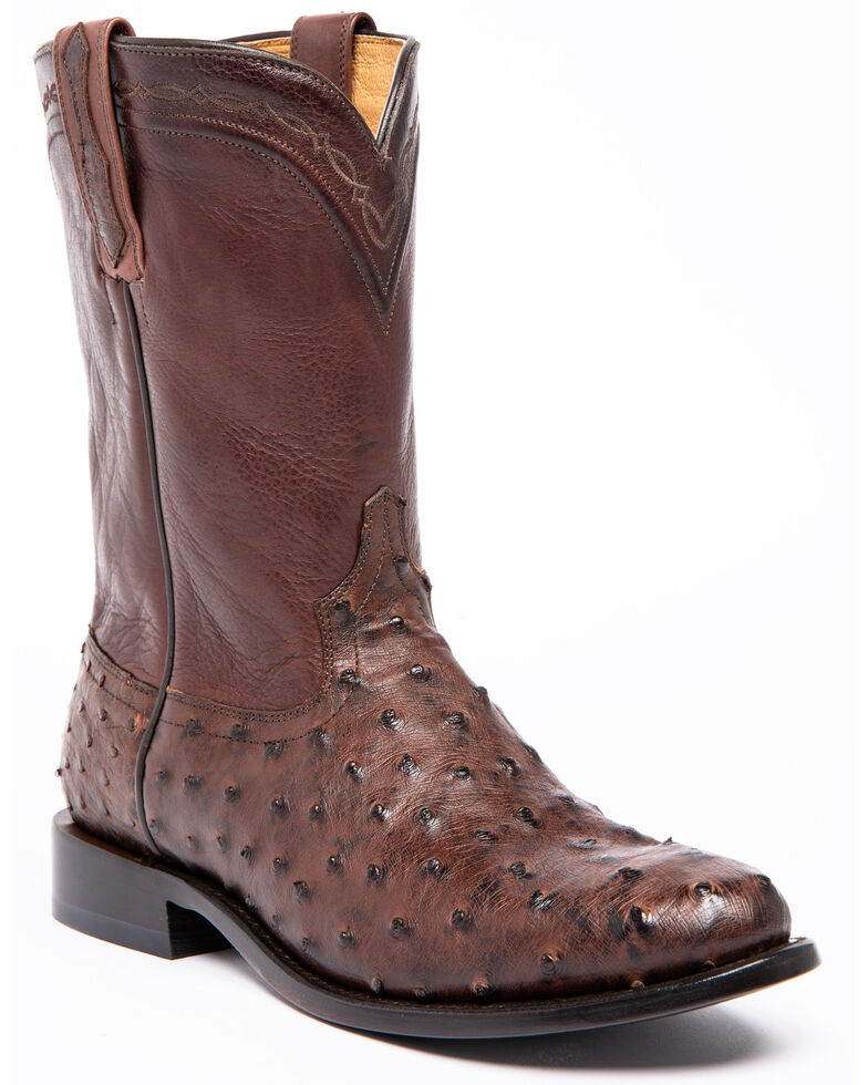 Cody James Men's Sienna Full Quill Ostrich Western Boots - Round Toe | Boot Barn