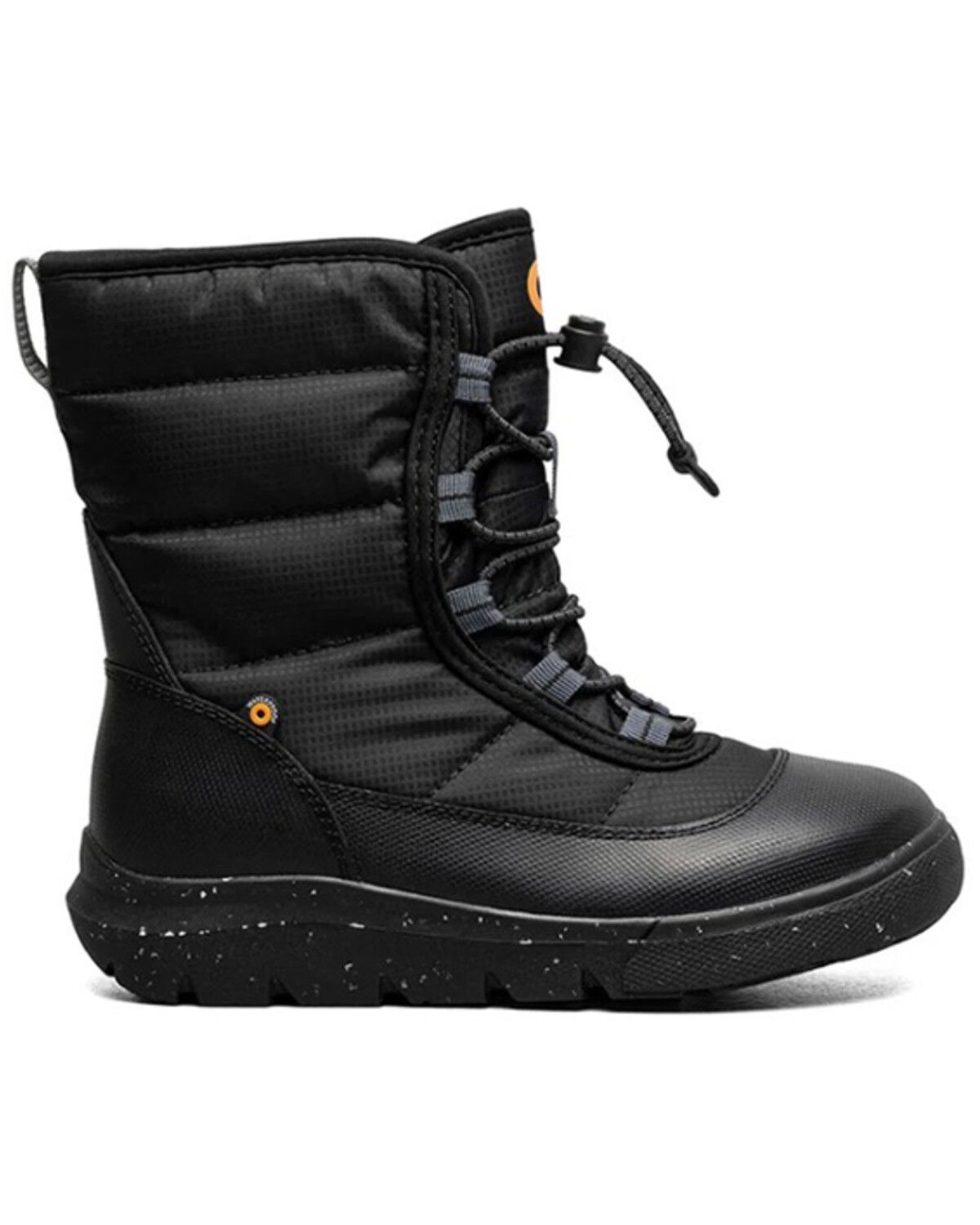 Image #2 - Bogs Boys' Skyline Snowcata Winter Boots - Round Toe, Black, hi-res