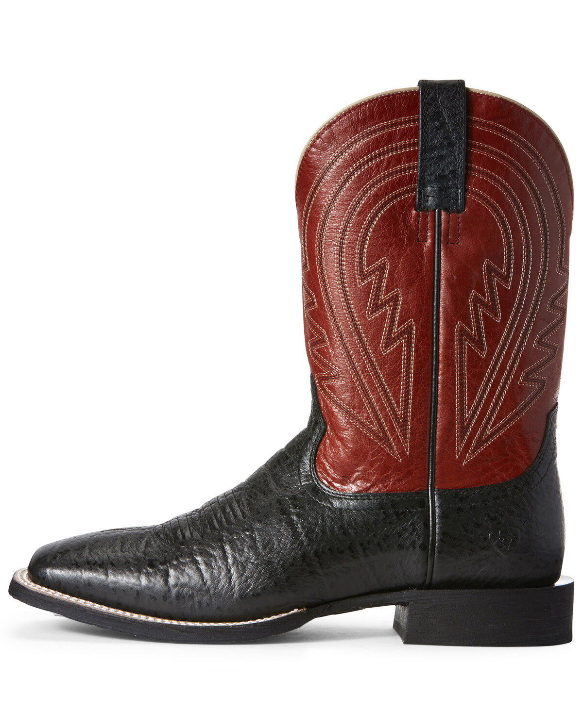 Image #2 - Ariat Men's Black Circuit Herd Western Boots - Wide Square Toe, , hi-res