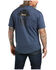 Image #2 - Ariat Men's Rebar Workman Full Cover Graphic Work Pocket T-Shirt, Slate, hi-res