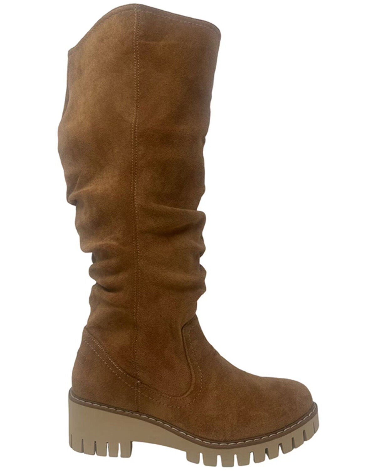 Very G Women's Dashing Tall Fashion Boots - Round Toe, Tan, hi-res