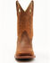 RANK 45 Men's Warrior Xero Gravity Western Performance Boots - Broad Square Toe, Caramel, hi-res