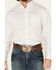 Resistol Men's White Rice Geo Print Long Sleeve Western Shirt , White, hi-res