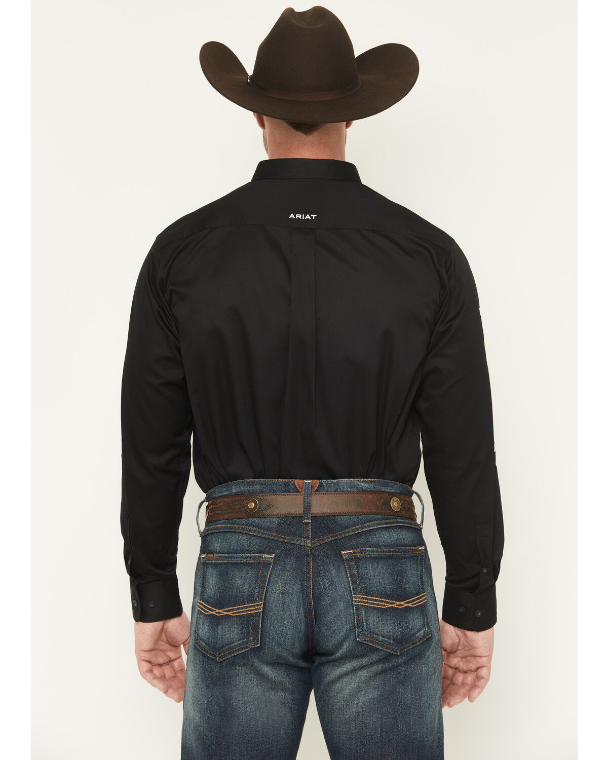 Product Name:  Ariat Men's Long Sleeve Logo Long Sleeve Western Shirt
